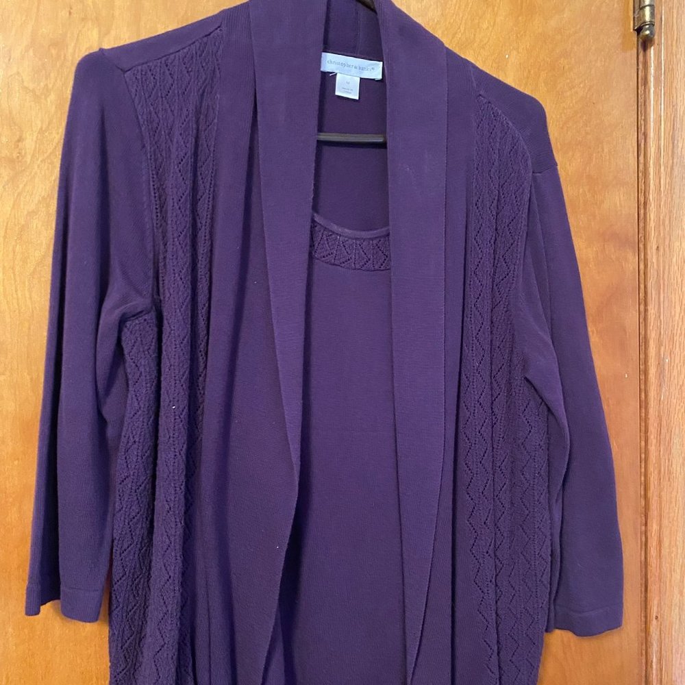 Christopher and Banks Sweater Set